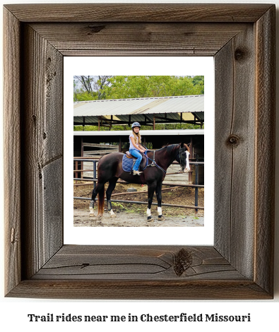 trail rides near me in Chesterfield, Missouri